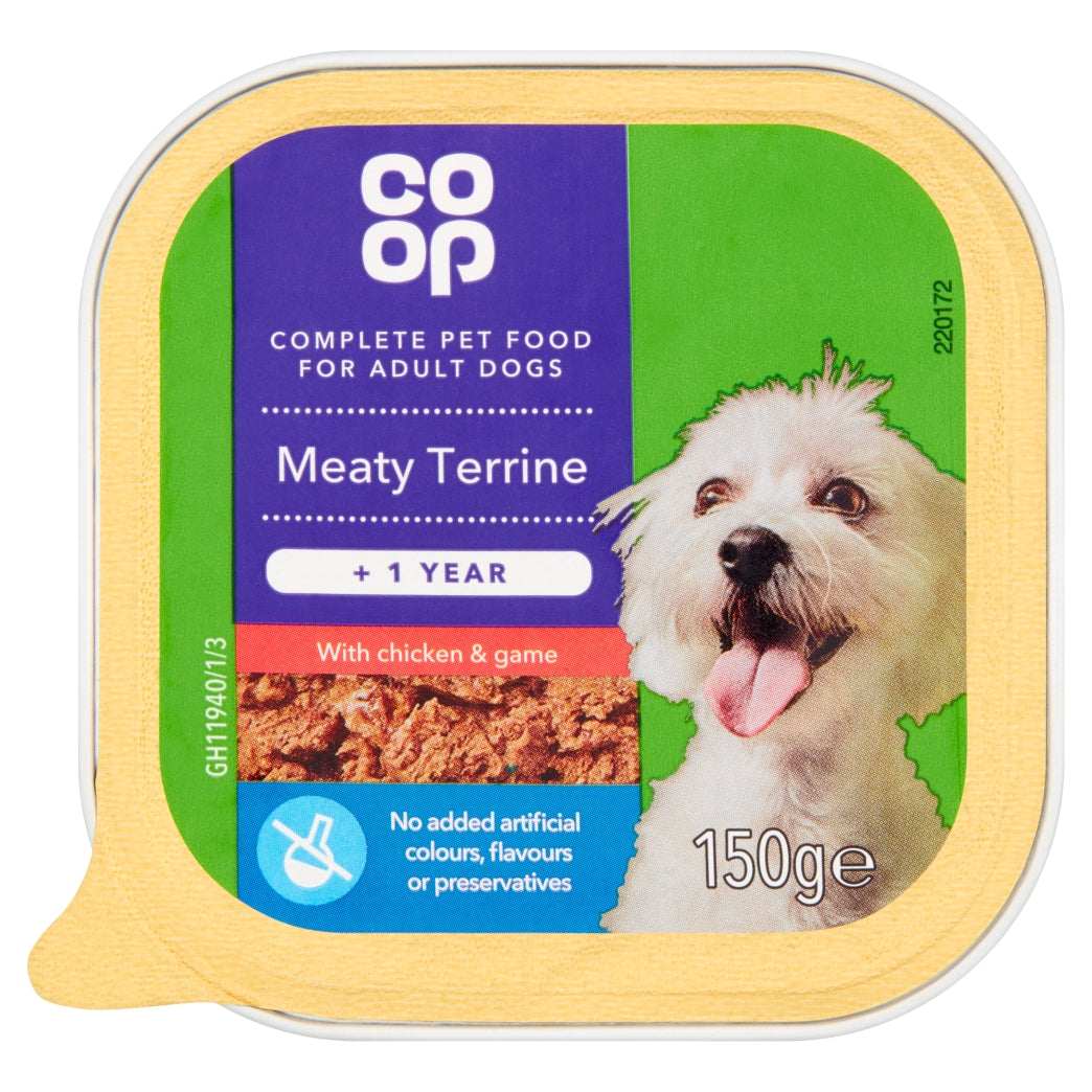 Co-Op Terrine w  Chicken & Game 150g