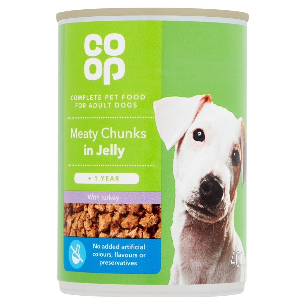 Co-Op CIJ Turkey Dog Food 400g