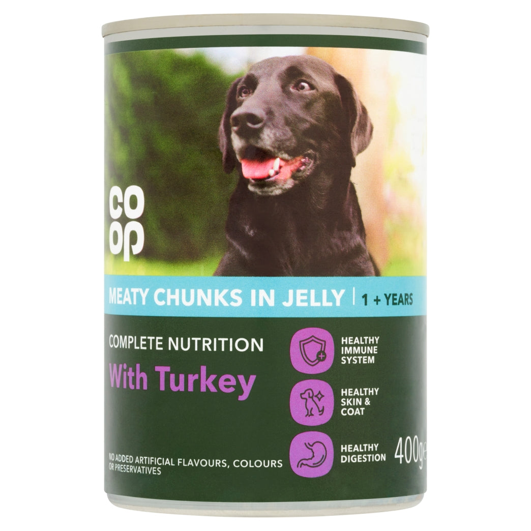 Co-Op CIJ Turkey Dog Food 400g