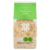 Co Op W'foods Dried Green Lentils 500g