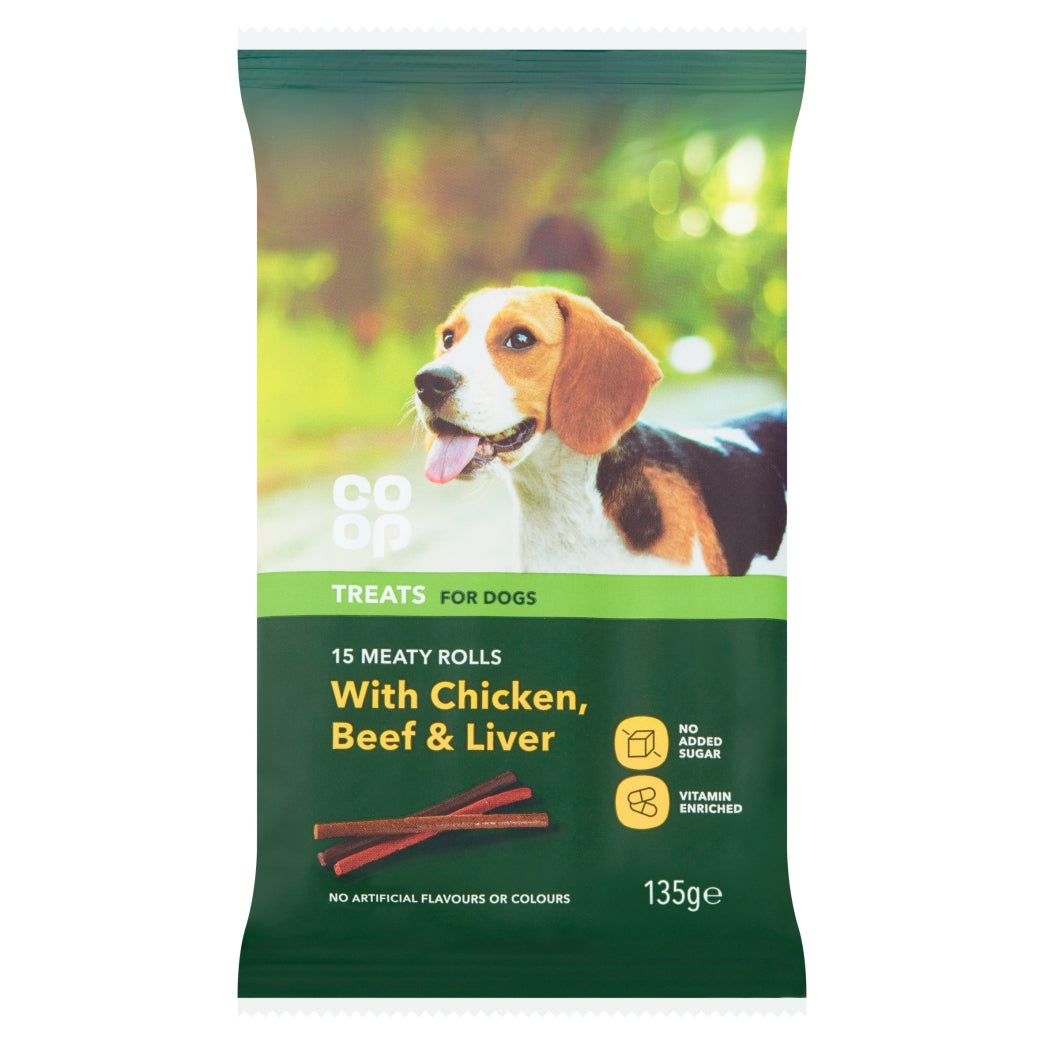 C Op M R Treats W' Ckn Beef Liver 135g