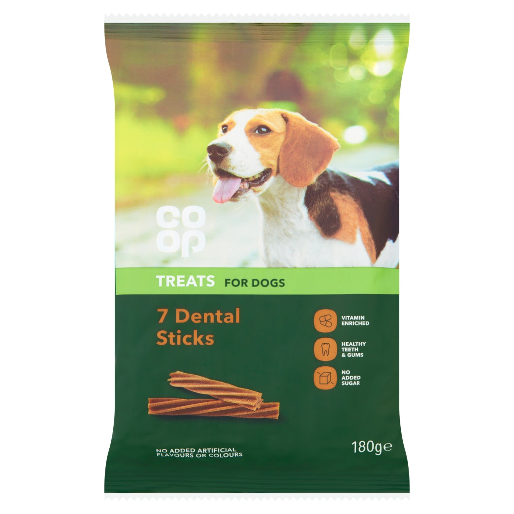 Co-Op 7 Dental Sticks for Dogs 180g