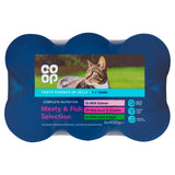 Co-Op Meat & Fish Cat Food 6x400g