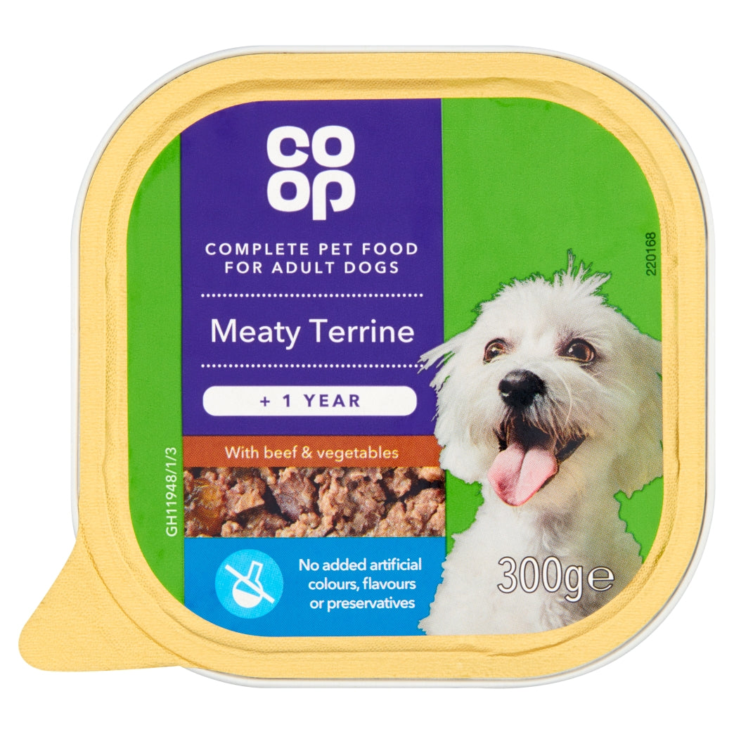 Co-Op Terrine w  Beef & Vegetables 300g