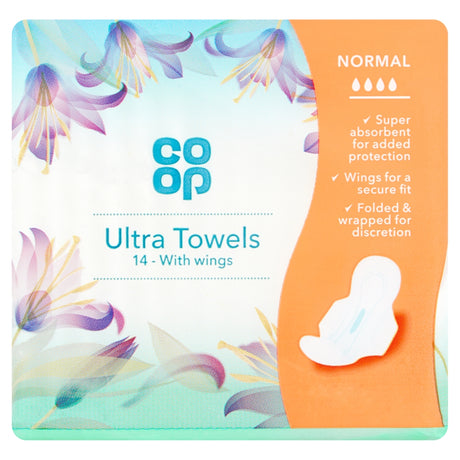 Co-Op Ultra Towels with Wings 14s