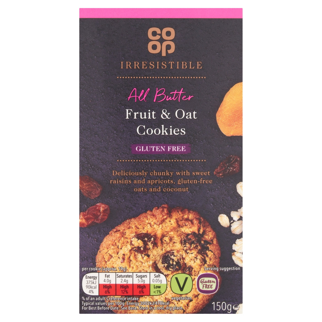 Co-O Fruit & Oat Cookies G  Free 150g