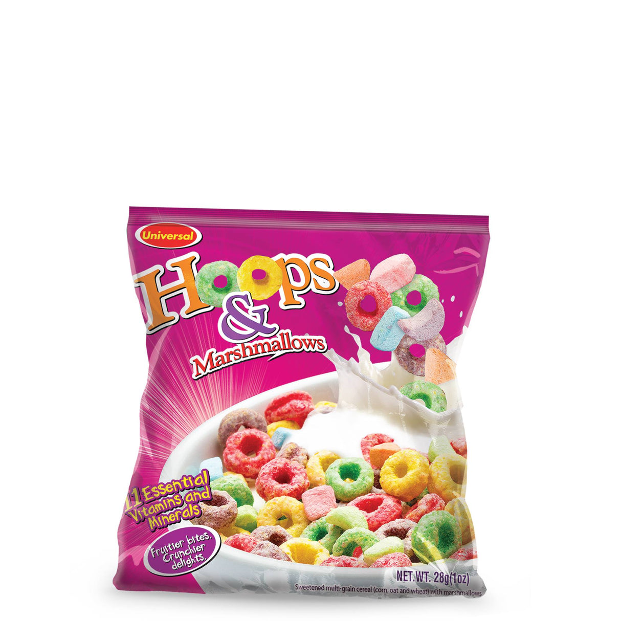 Universal Hoops & Marshmallows 28g