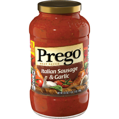 Prego Italian Saus & Garlic Sauce 23.5oz