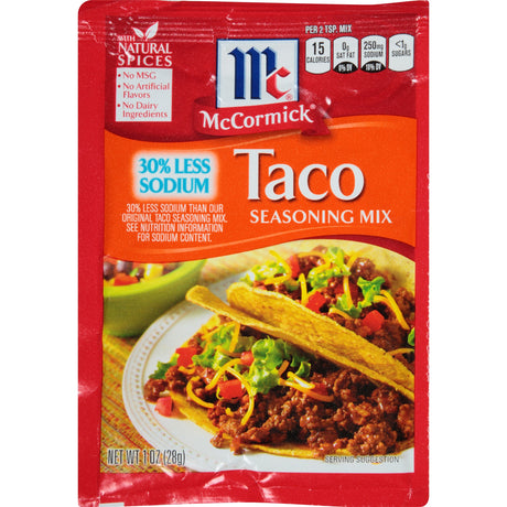 McC. Taco 30% LS Seasoning Mix 1oz