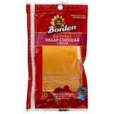 Borden Sharp Cheddar Cheese 10 Slices