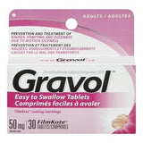Gravol Dimenhydrinate 50mg Tablets 30s