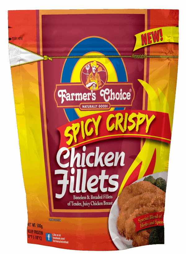 F Choice Spicy Chicken Fillet 500g