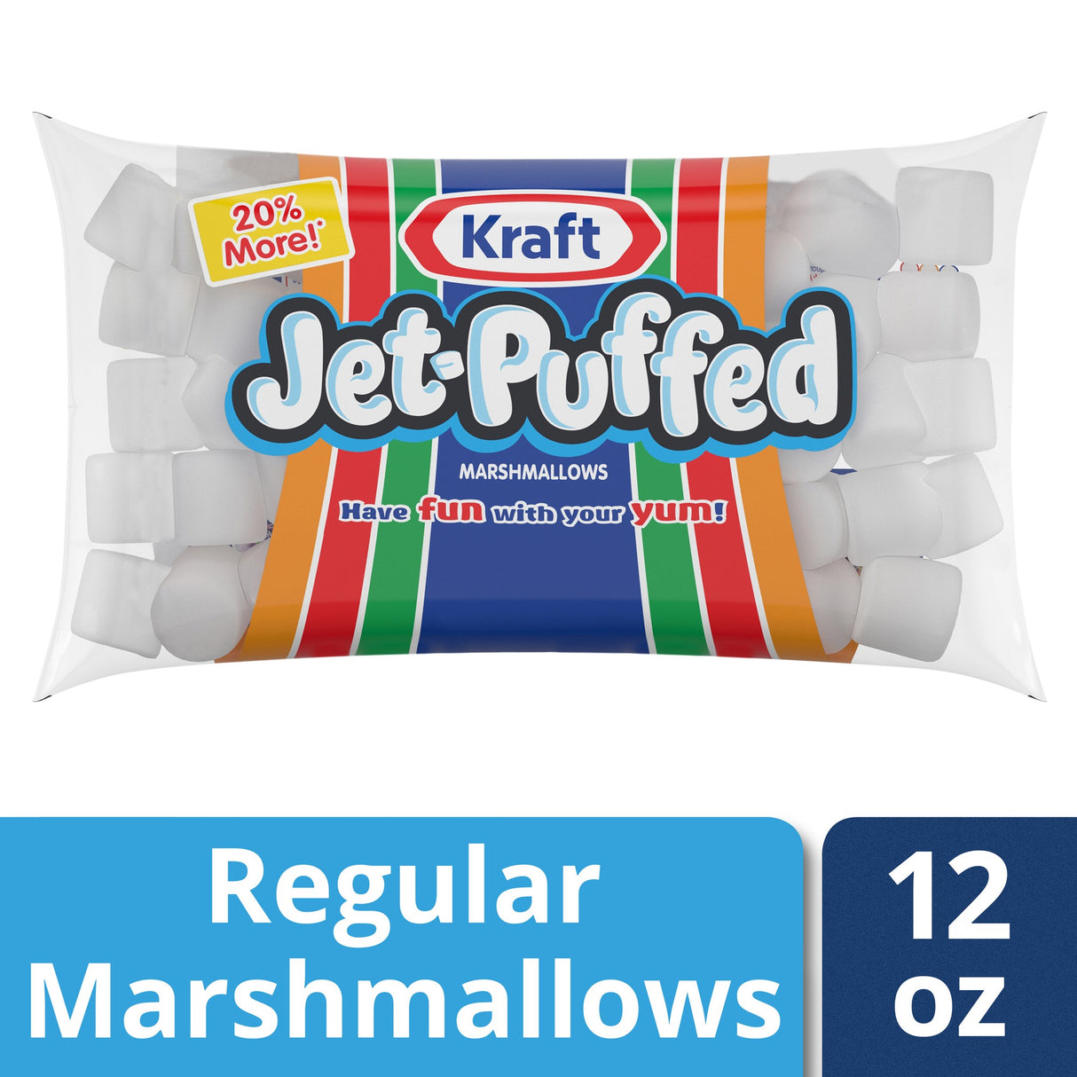 Kraft Jet Puffed Marshmallows 340g