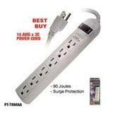 Powertech Surge Protector 6 Outlet
