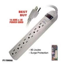 Powertech Surge Protector 6 Outlet