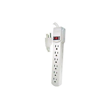 Powtech Power Strip 6 Outlets