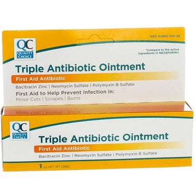 Q Choice Triple Antibiotic Ointment 1oz