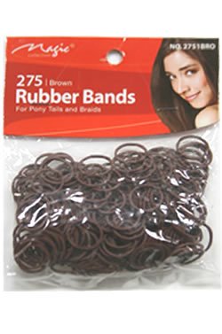 Magic Rubber Bands Brown 300s