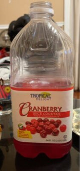 T Delight Cranberry Juice Cocktail 64oz