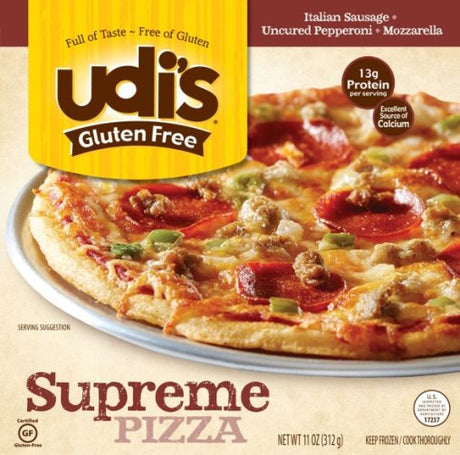 Udi's Supreme Pizza G F 11oz