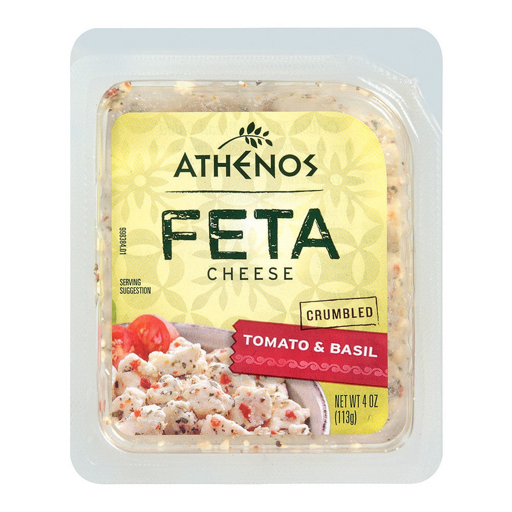 Athenos Tomato & Basil Feta Cheese 4oz