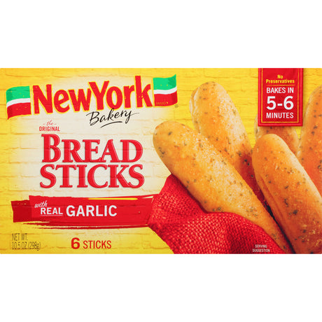 New York Garlic Breadsticks 10.5oz