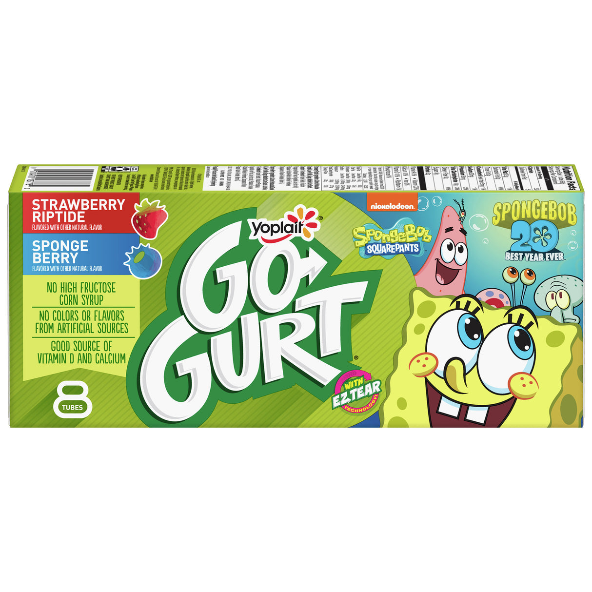 Go Gurt Sponge Strawberry Berry 16oz