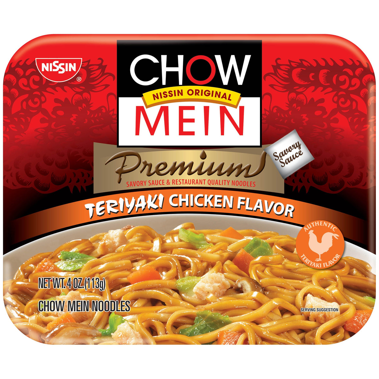 Nissin Chowmein Teriyaki Chicken 4oz