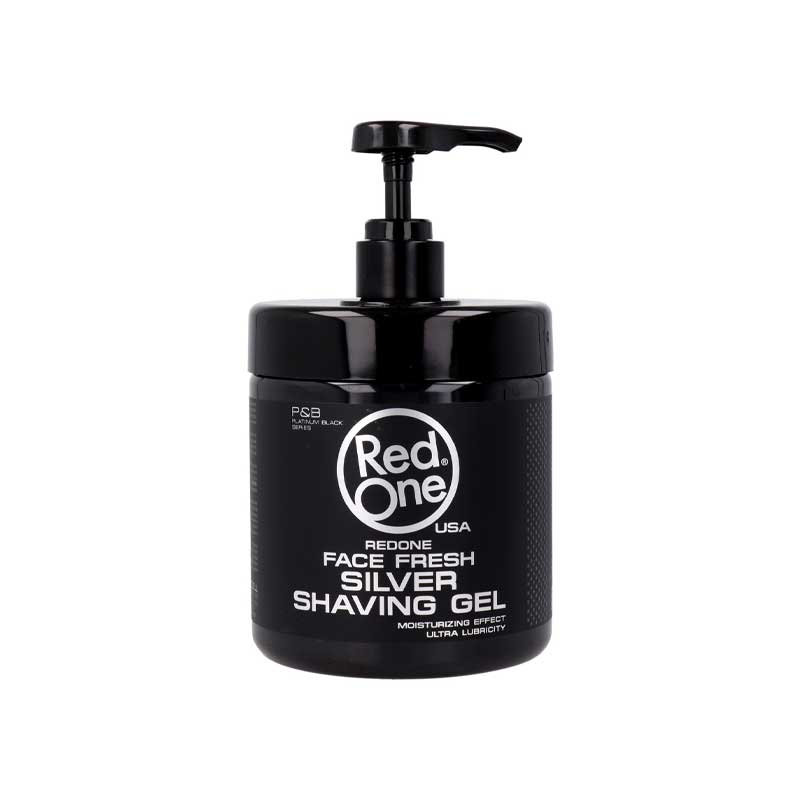 Red One Shaving Gel Silver 1000ml