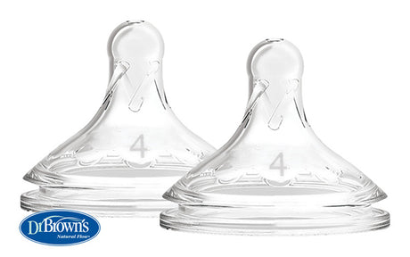 Dr B Anti-Colic W Neck Nipple 9m+ 2s