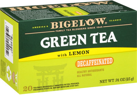 Bigelow Green Tea Lemon 20s