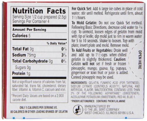 Royal Sugar Free Cherry Gelatin 0.32oz