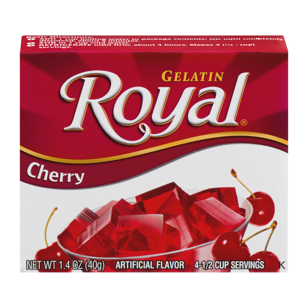 Royal Gelatin Cherry 1.4oz