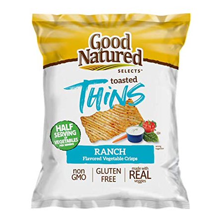 G.Natured Baked Veg Crisps Ranch 1.oz