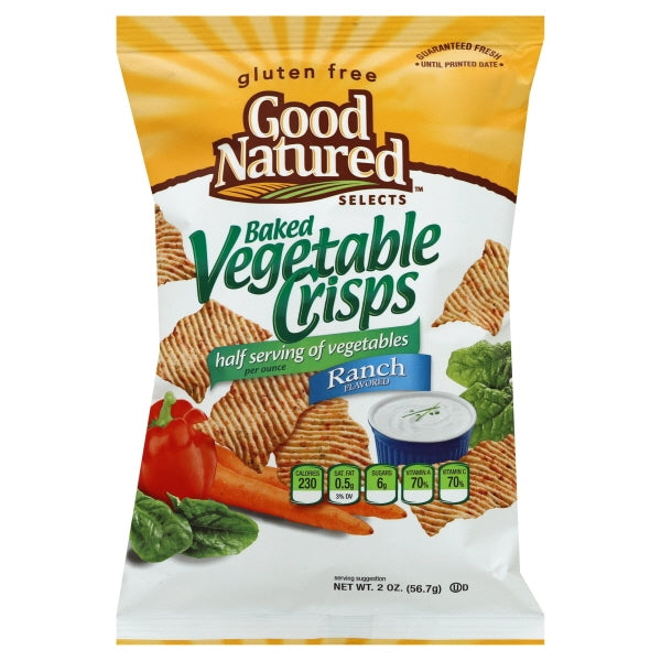 Good Natured Baked Vegetable Crisps 2oz
