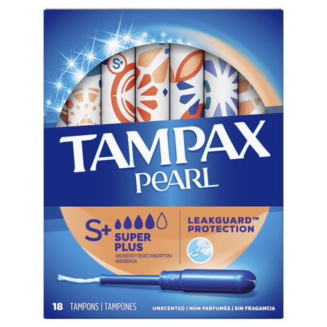Tampax Super Plus Unscented 18s
