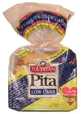 Toufayan Low Carb Pita Bread 12oz