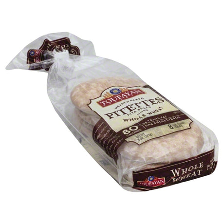Toufayan Pitettes Whole Wheat 12oz