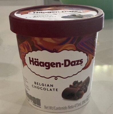 Haagen Dazs Belgian Chocolate 1Pint