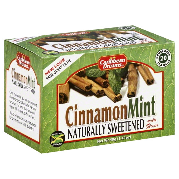 C Dreams Cinnamon Mint Tea 20s