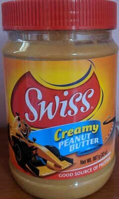 Swiss Creamy Peanut Butter 907g