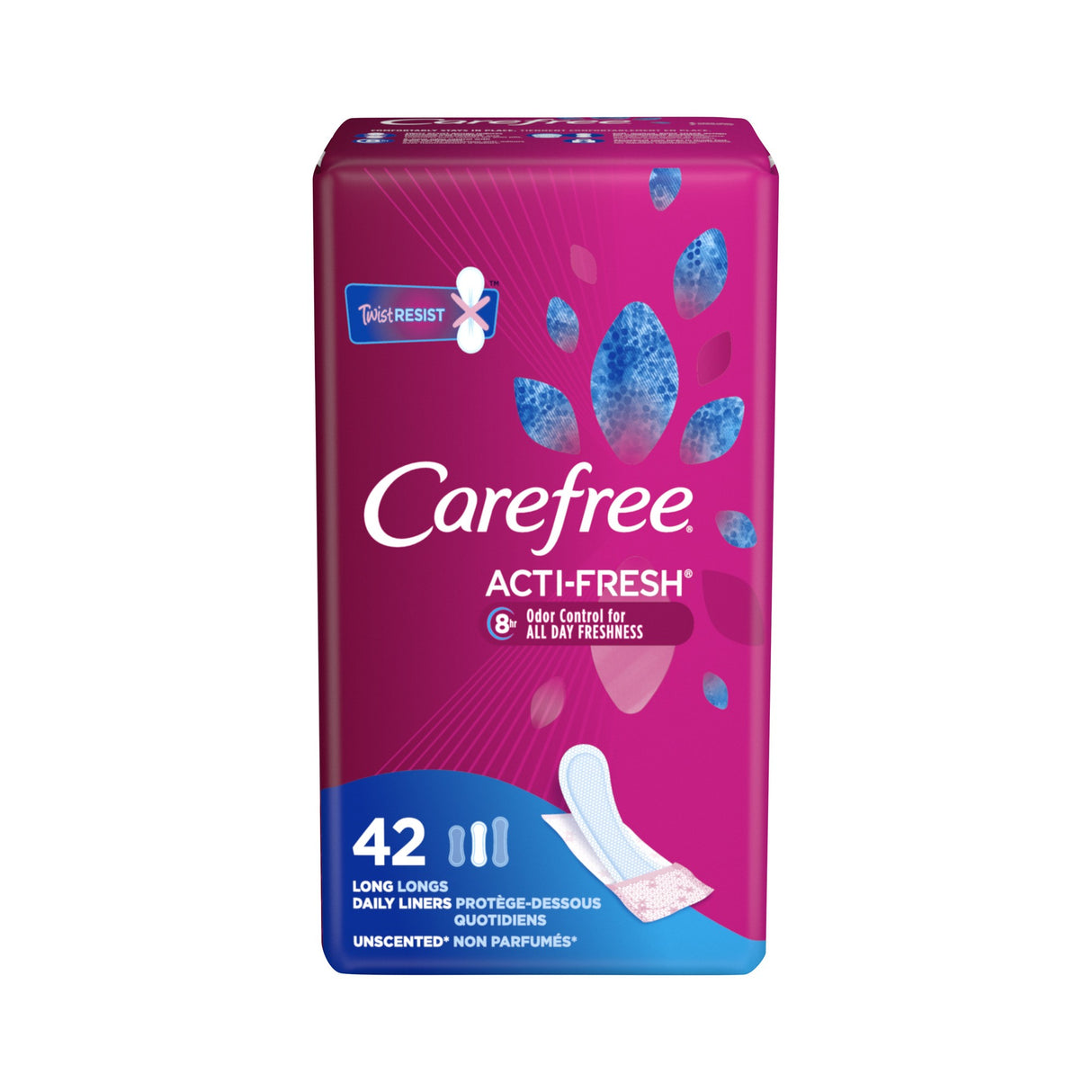 C'free Long Unscented Daily Liners 42s