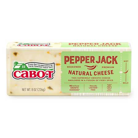 Cabot Pepper Jack Cheese 8oz