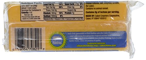 Cabot Vermont ES Cheddar Cheese 8oz