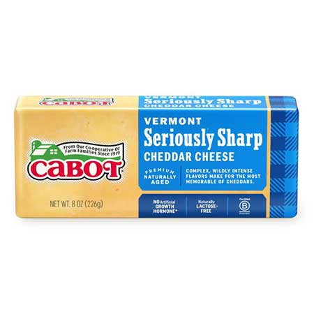 Cabot Vermont SS Cheddar Cheese 8oz