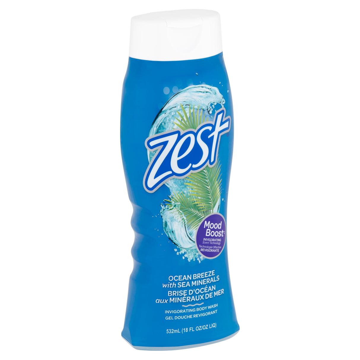 Zest Ocean Breeze Body Wash 18oz