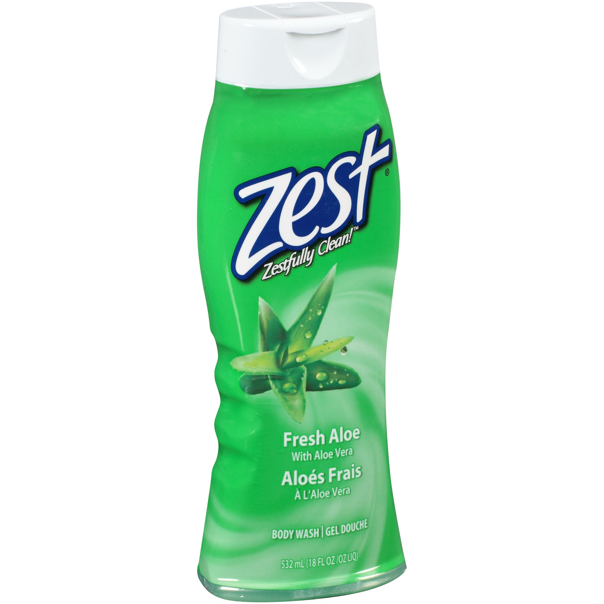 Zest Aloe Water & Pear Body Wash 18oz