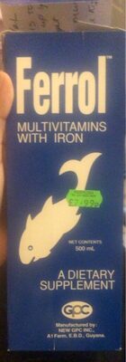 Ferrol Multivitamins w  Iron 500ml