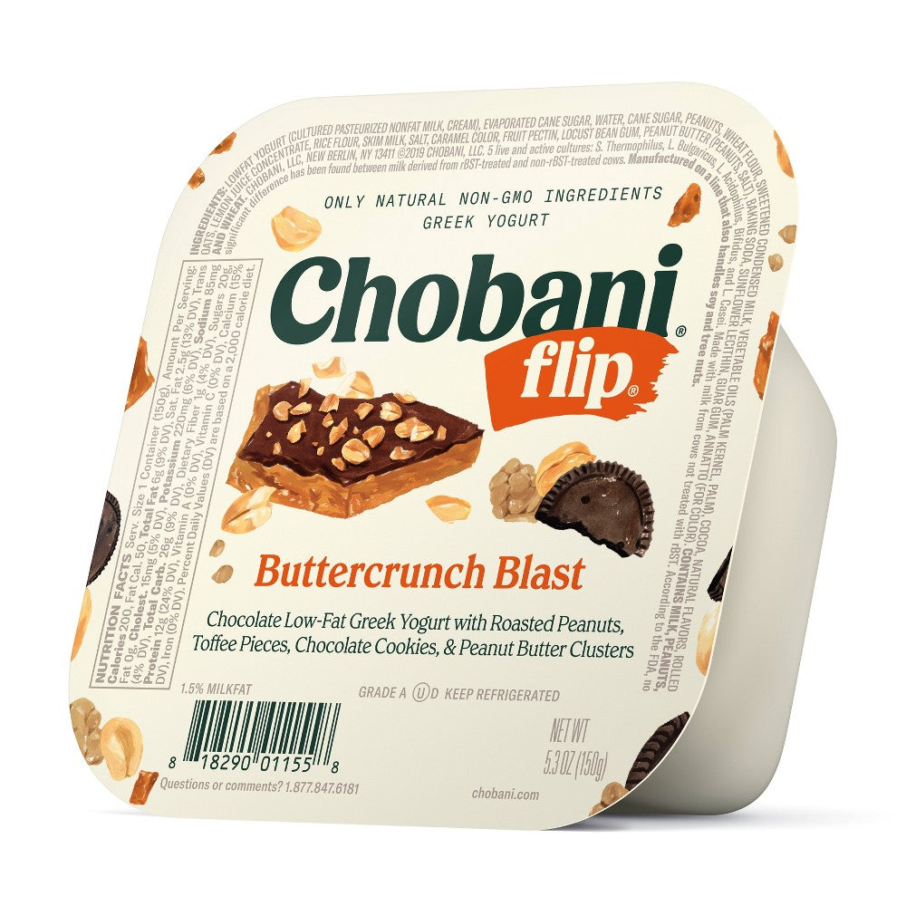 Chobani Buttercrunch Blast Yogurt 5.3oz