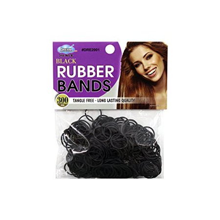 DW M-Purpose Black Rubber Bands 300s